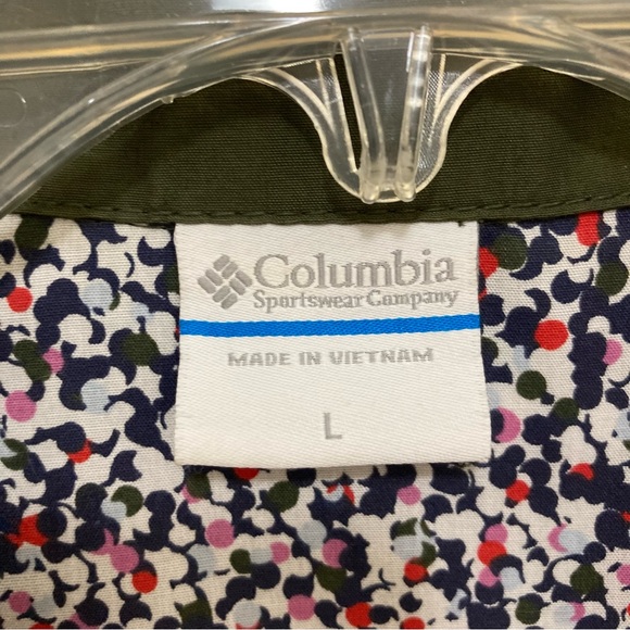 Columbia Forest Green Lightweight Zip up Vest - Picture 5 of 12